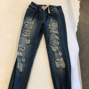 Denim Joggers